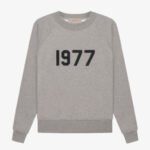 FOG Essentials Crewneck 1977 Sweatshirt – Dark Gray