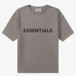 Fear of God (FOG) Essentials Loose Rubber Letter logo Oversized T-Shirt