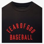 Fear of God (FOG) Baseball Man Tees – Black