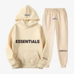 Essentials Reflective Letter Printing Tracksuit